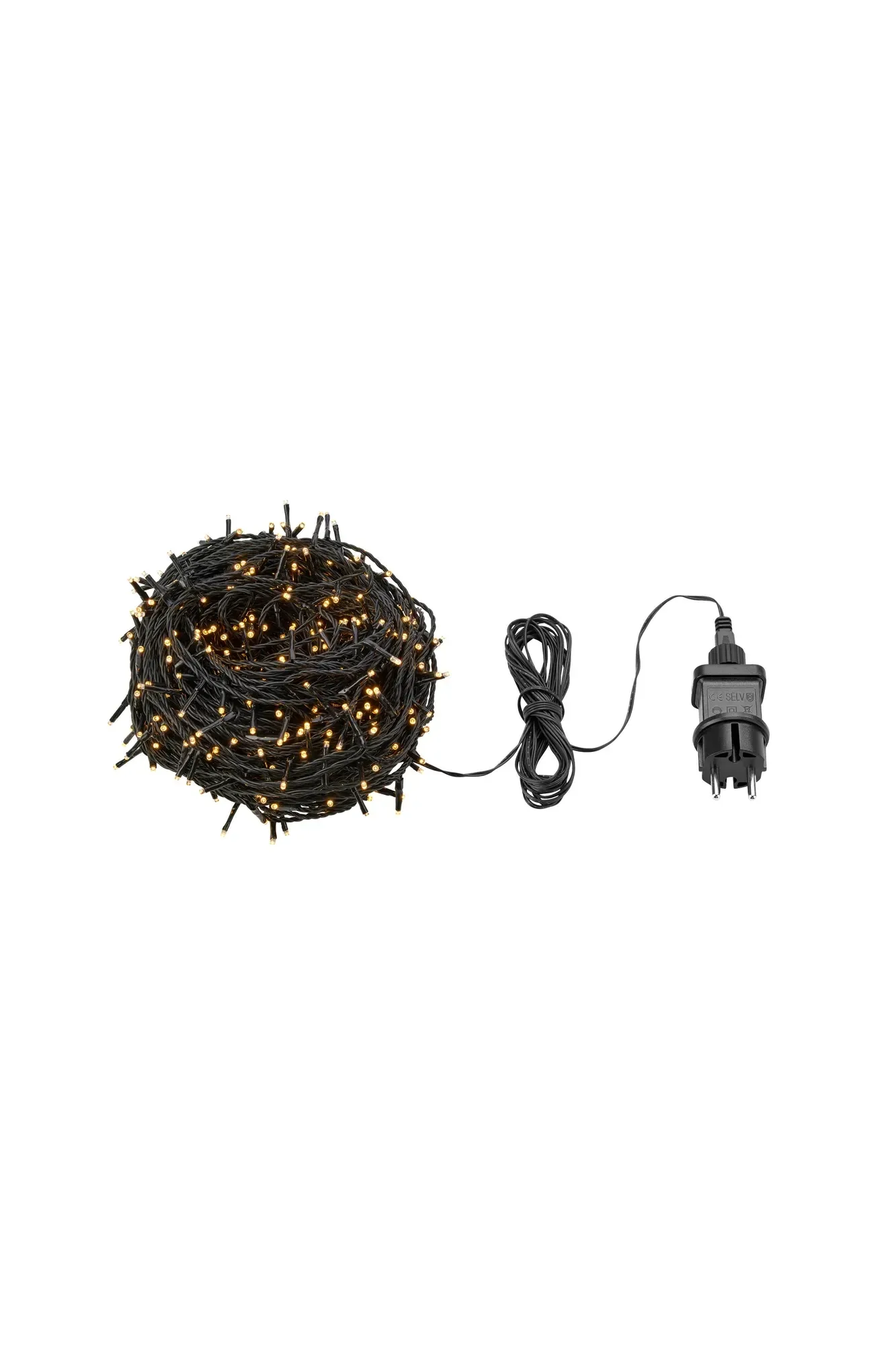 Mono Lichterkette 50 m Warmweiß