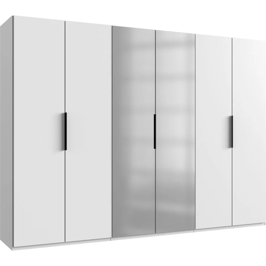 Kleiderschrank Sanko weiss Holzwerkstoff B 300 cm