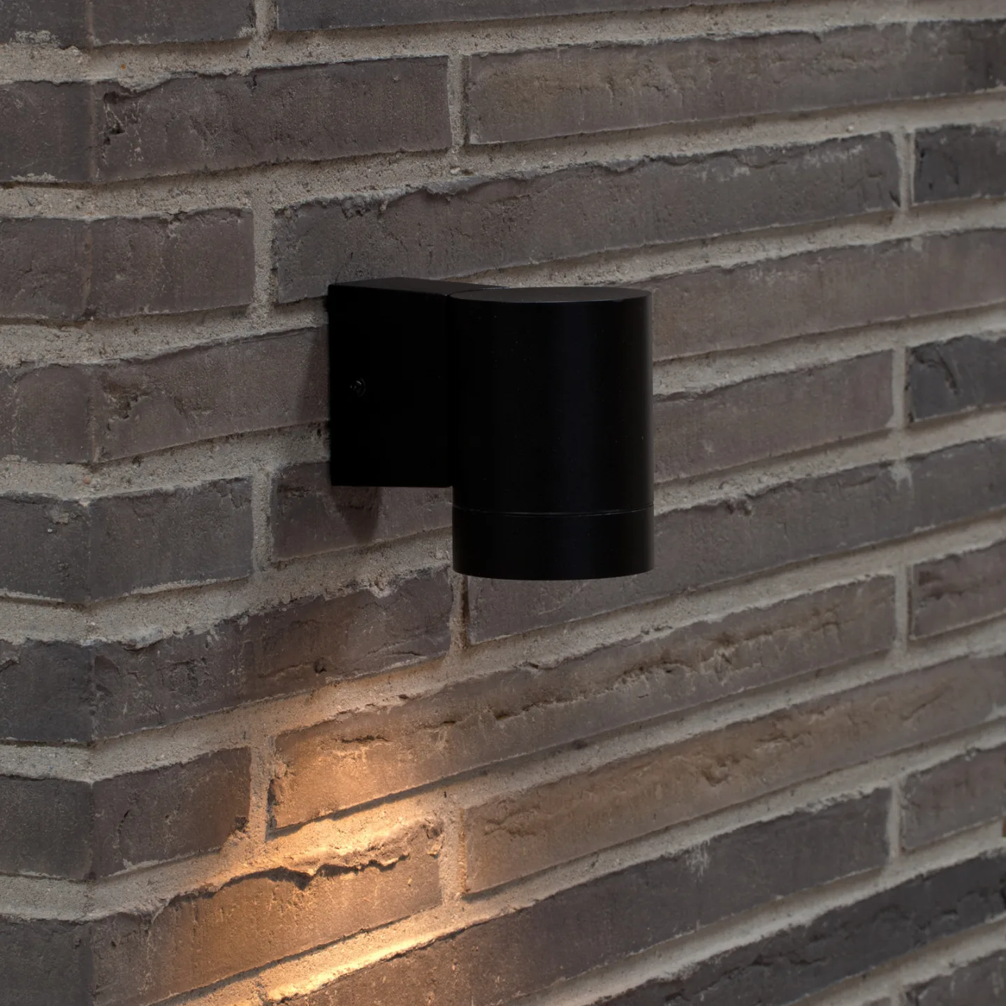 Tin Single Wandleuchte Black - Nordlux Tin Maxi - Modern - Metall - Einflammig