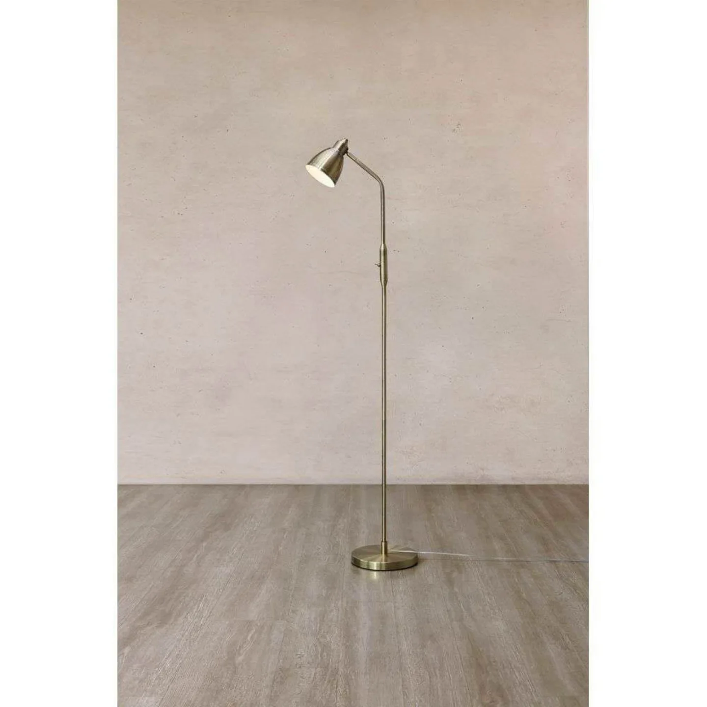 Story Gulvlampe Antique Brass - Markslöjd - Stue - Metall