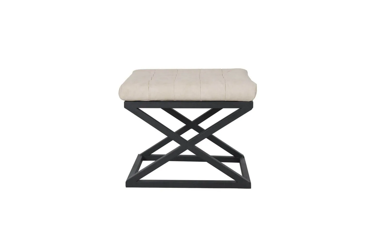 Gillie Sittpuff 40 cm - Svart/Vit