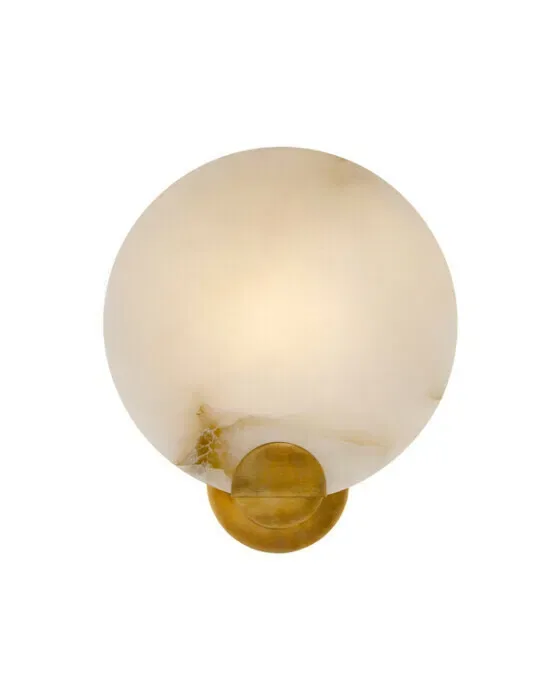 Iveala Single Sconce Antique Brass