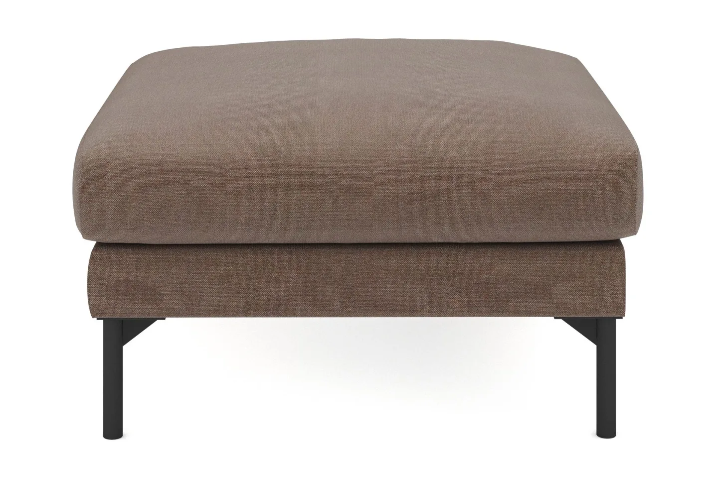 Menard Tyg Fotpall 87 cm Bred - Brun
