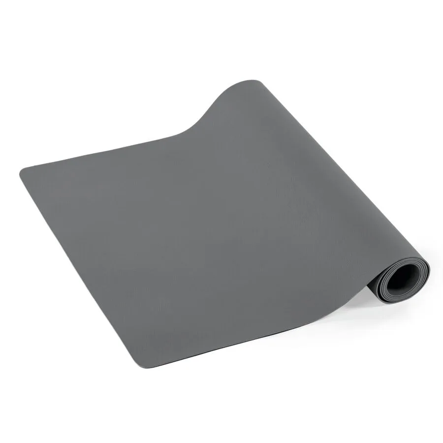 ZICZAC Tischläufer Togo grau Kunstleder B 45 cm