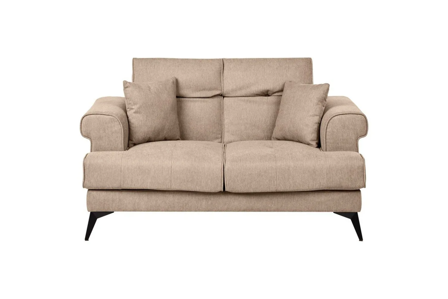 2-sitssoffa Skive Brun, Svart - Brun