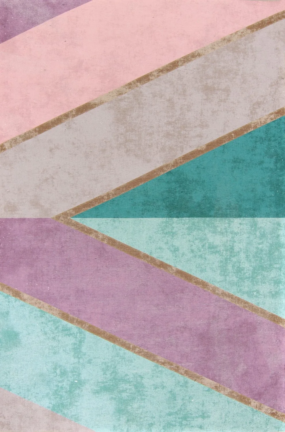 Wilton-teppe - Sanya (blå/multi) (Størrelse: 200 x 280 cm)