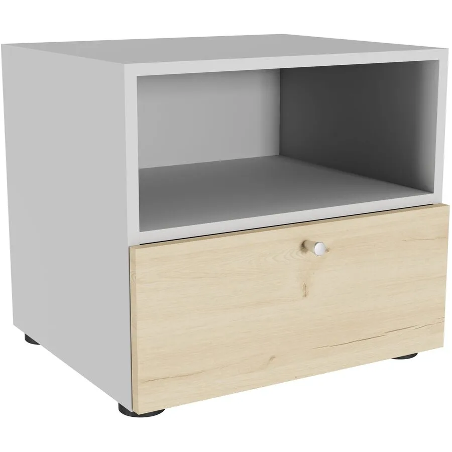Nachttisch Window eiche Holzwerkstoff B 41 H 38 cm - Möbel Konfigurator: Traummöbel individuell zusammenstellen