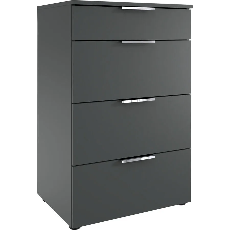 Kommode Sanko graphit Holzwerkstoff B 54 H 84 cm