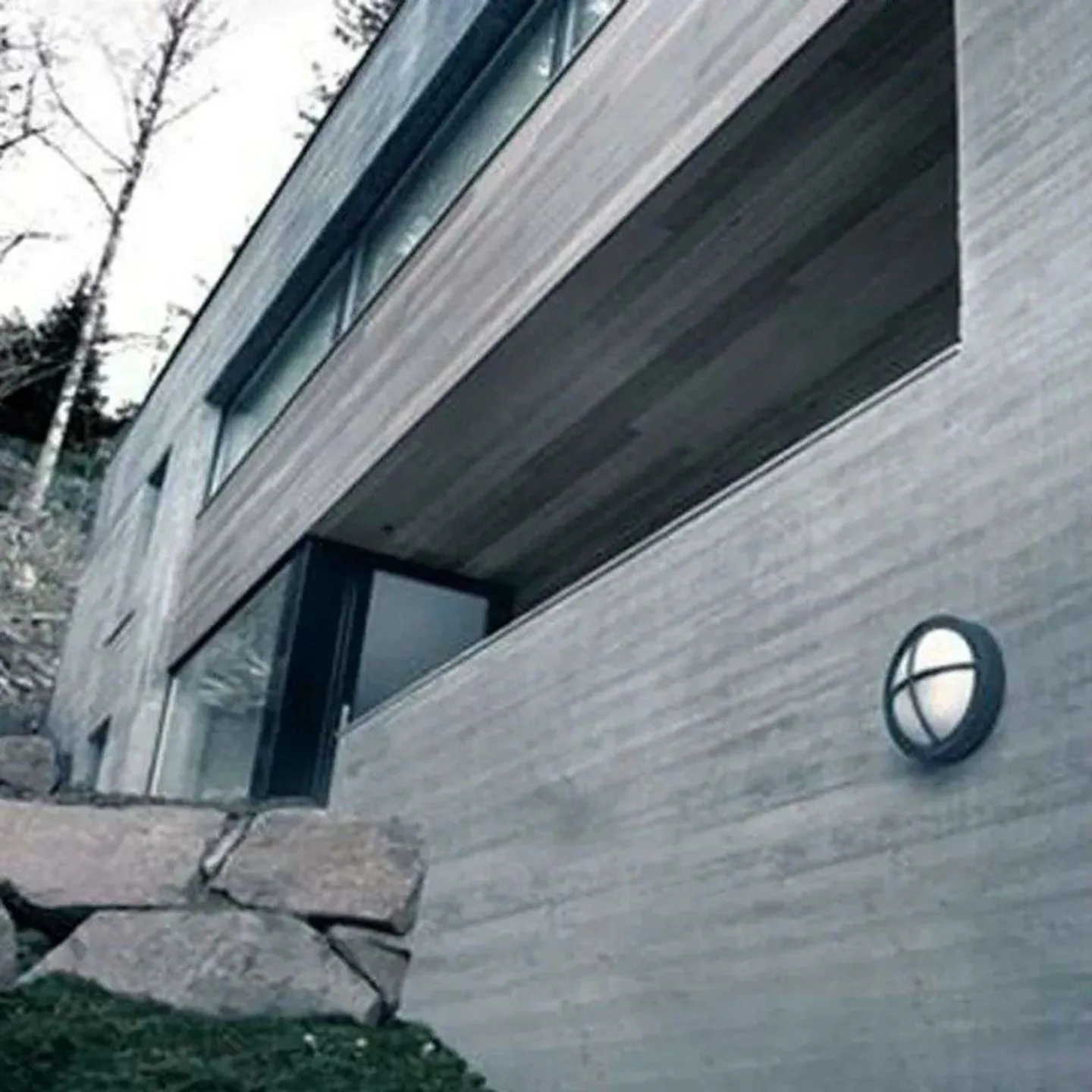 Rondane LED Außenwandleuchte/Deckenleuchte Graphit - Norlys - Terrasse - Aluminium