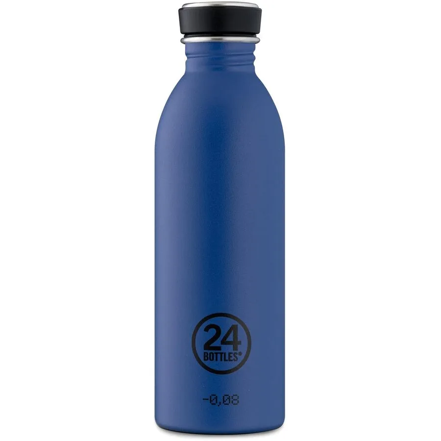 Trinkflasche 24 Bottles Gold Blue 500 ml B 6.5 cm
