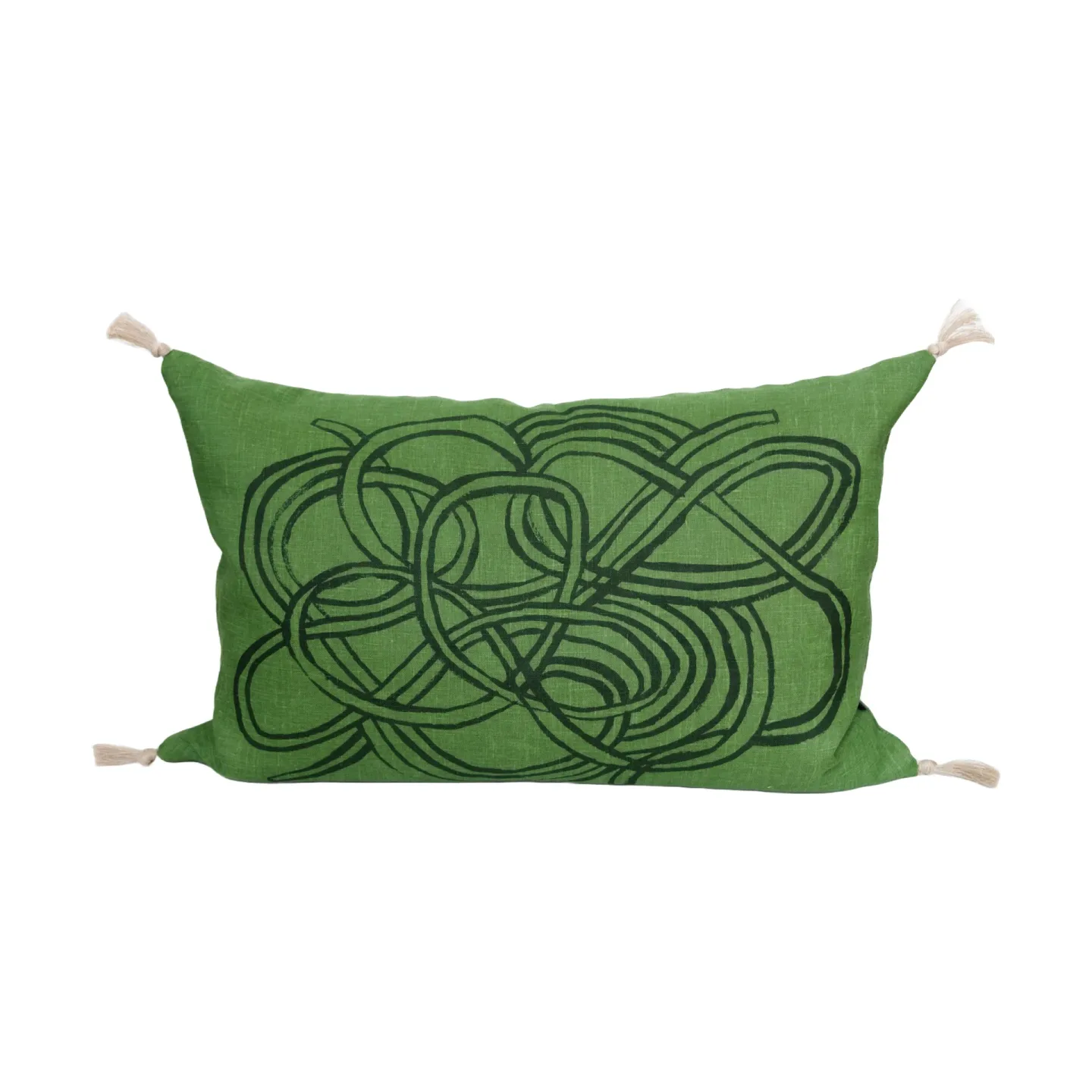 Fine Little Day Knutar Kissenbezug 38x58 cm Green