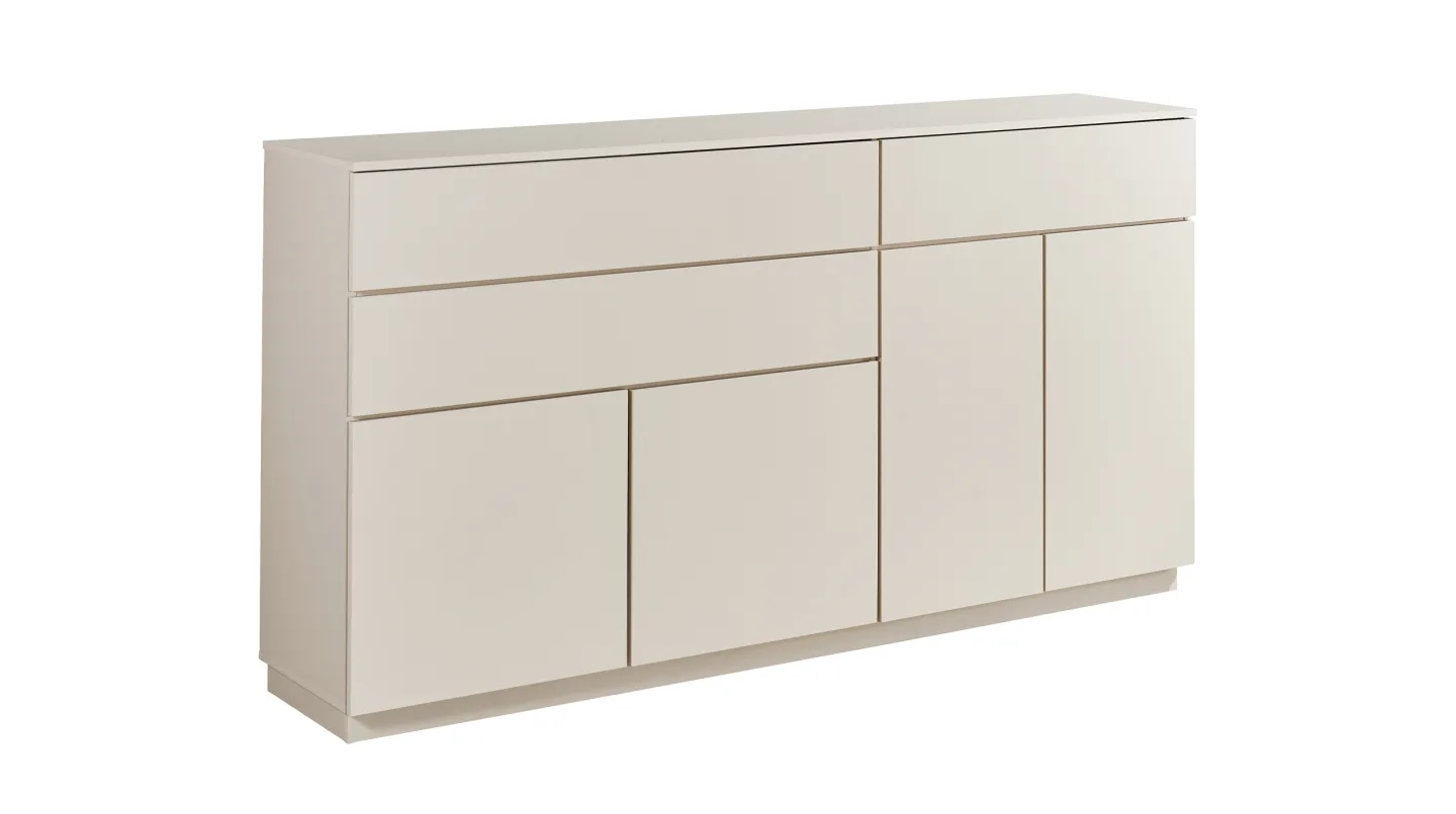 Sideboard mit 3 Schubladen Beige-Kaschmir 191 cm - VINCE