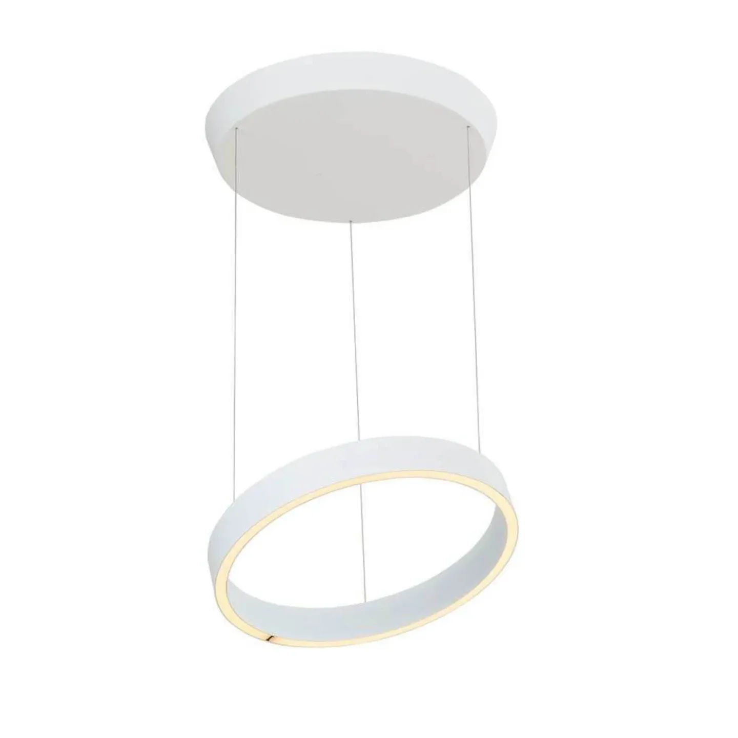 EOS 360 Pendelleuchte Small White - Loom Design EOS 360 Small - Wohnzimmer - Modern - Aluminium - Einflammig