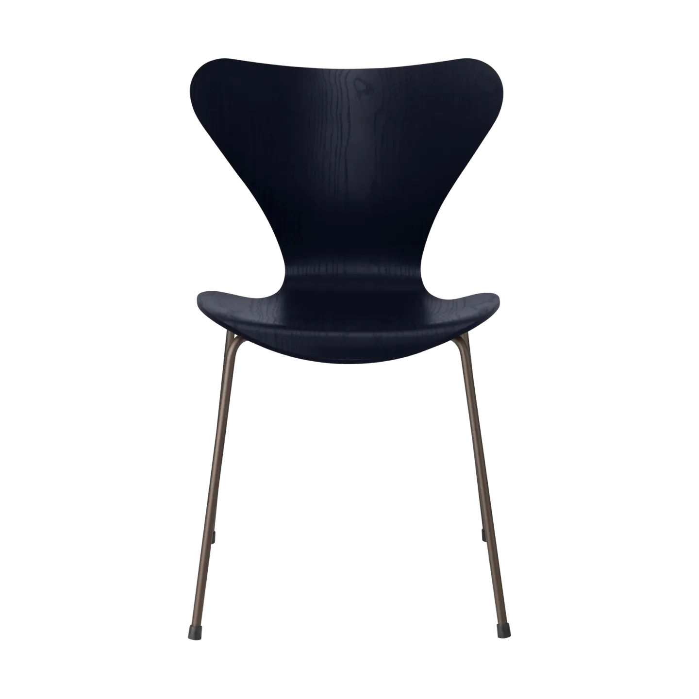 Fritz Hansen Sjuan 3107 Coloured ash Midnight blue Brownbronze 390