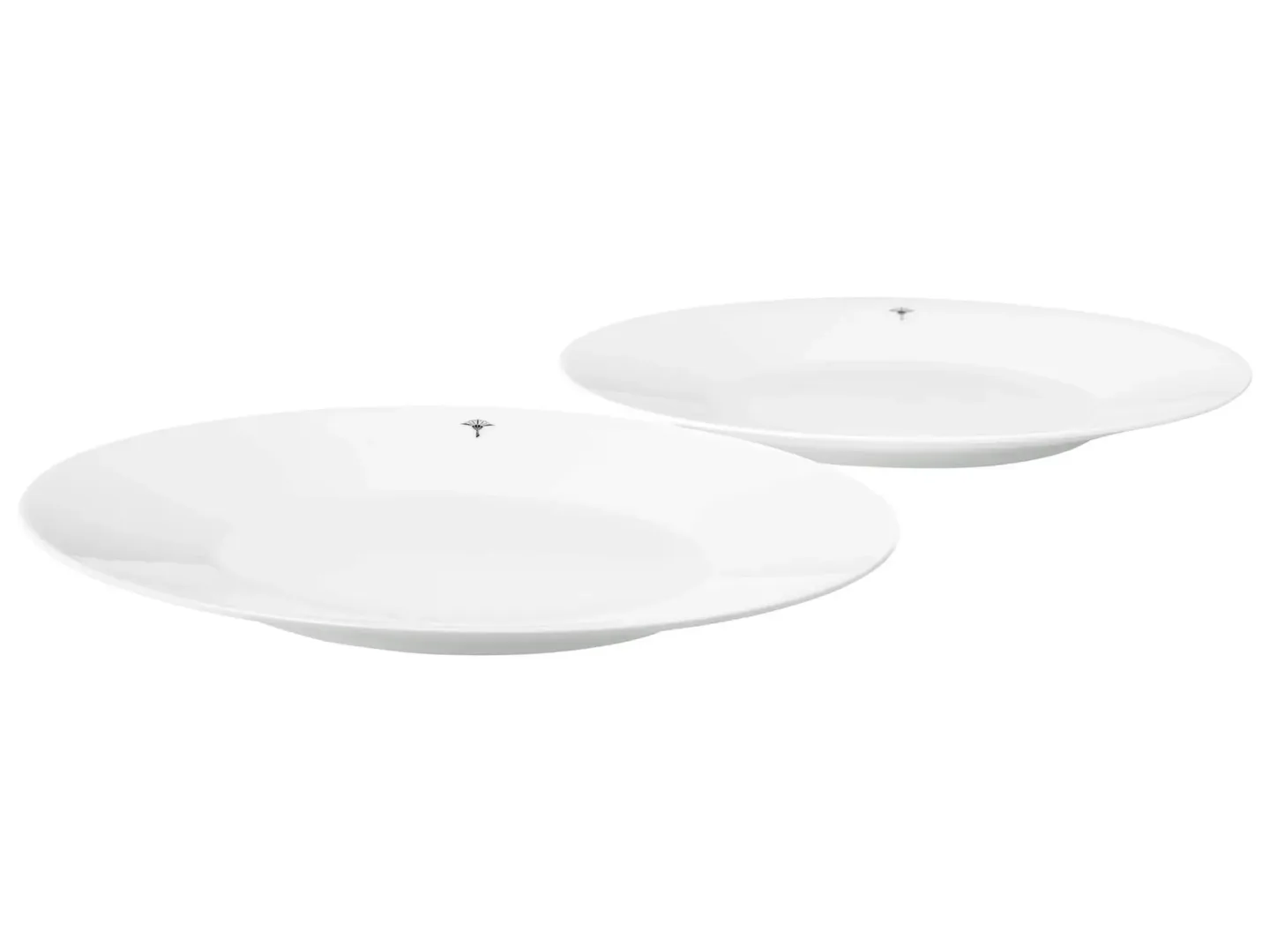Joop Speiseteller Set à 2 Stk Single Cornflower, Weiss Grau | Schubiger Möbel