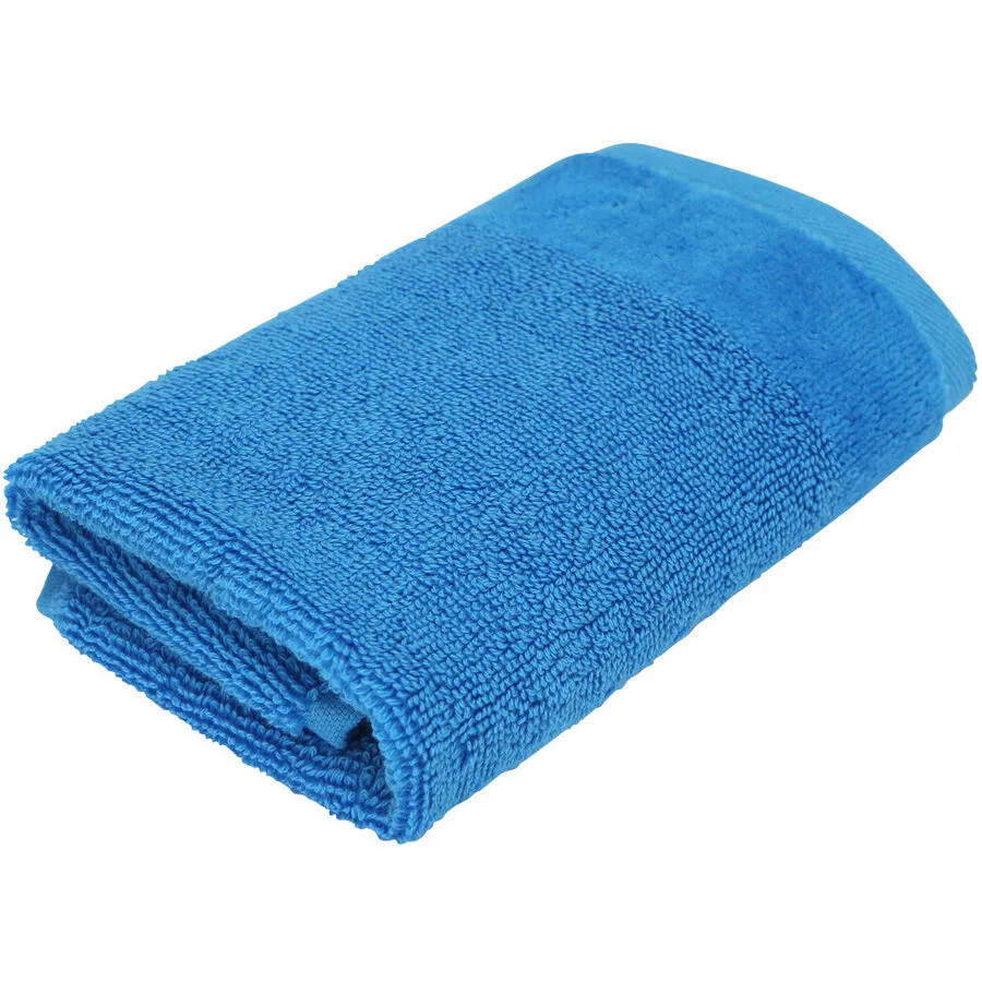 Living Home Gästetuch Softfeel blue Baumwolle