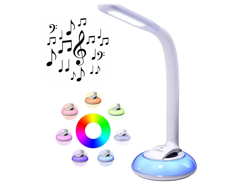 Bürolampe LED MUSIC 57cm 5W weiss