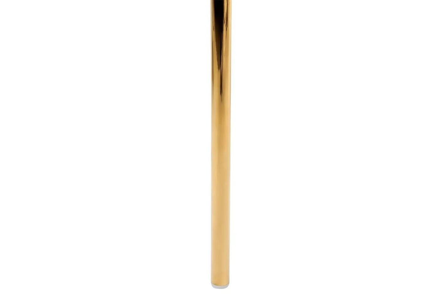 Set med 2 matstolar Loverna - Beige, guld/Sammet