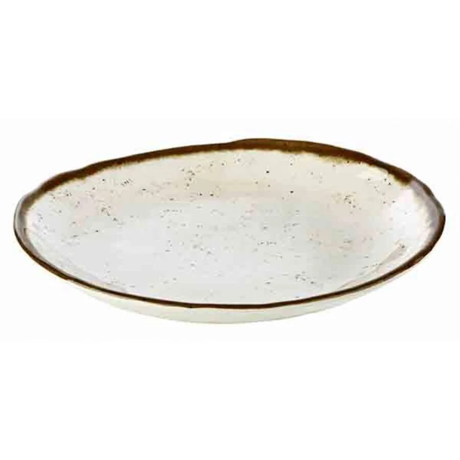 APS Teller Stone Art weiss Melamin D 24.5 cm 1 Stk