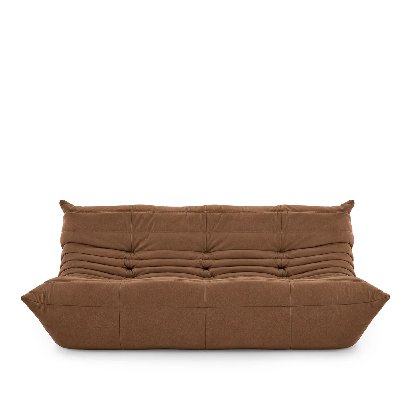 Ligne Roset - Togo Large Settee Without Arms, Fabric Cat. S Alcantara Chic - Soffor - Michel Ducaroy - Grå