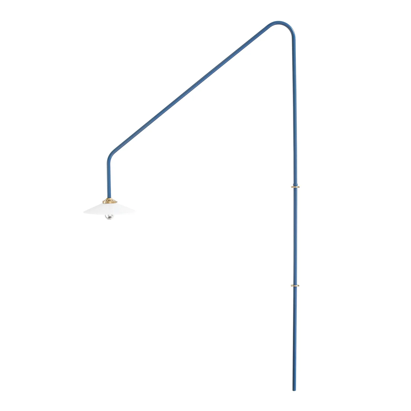 Valerie Objects - Hanging Lamp N°4 Blue - Vägglampor - Muller Van Severen - Blå - Glas/Metall