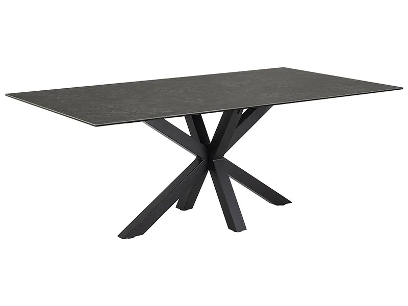 Tisch HEAVEN 200x100x75.5cm grau anthrazit