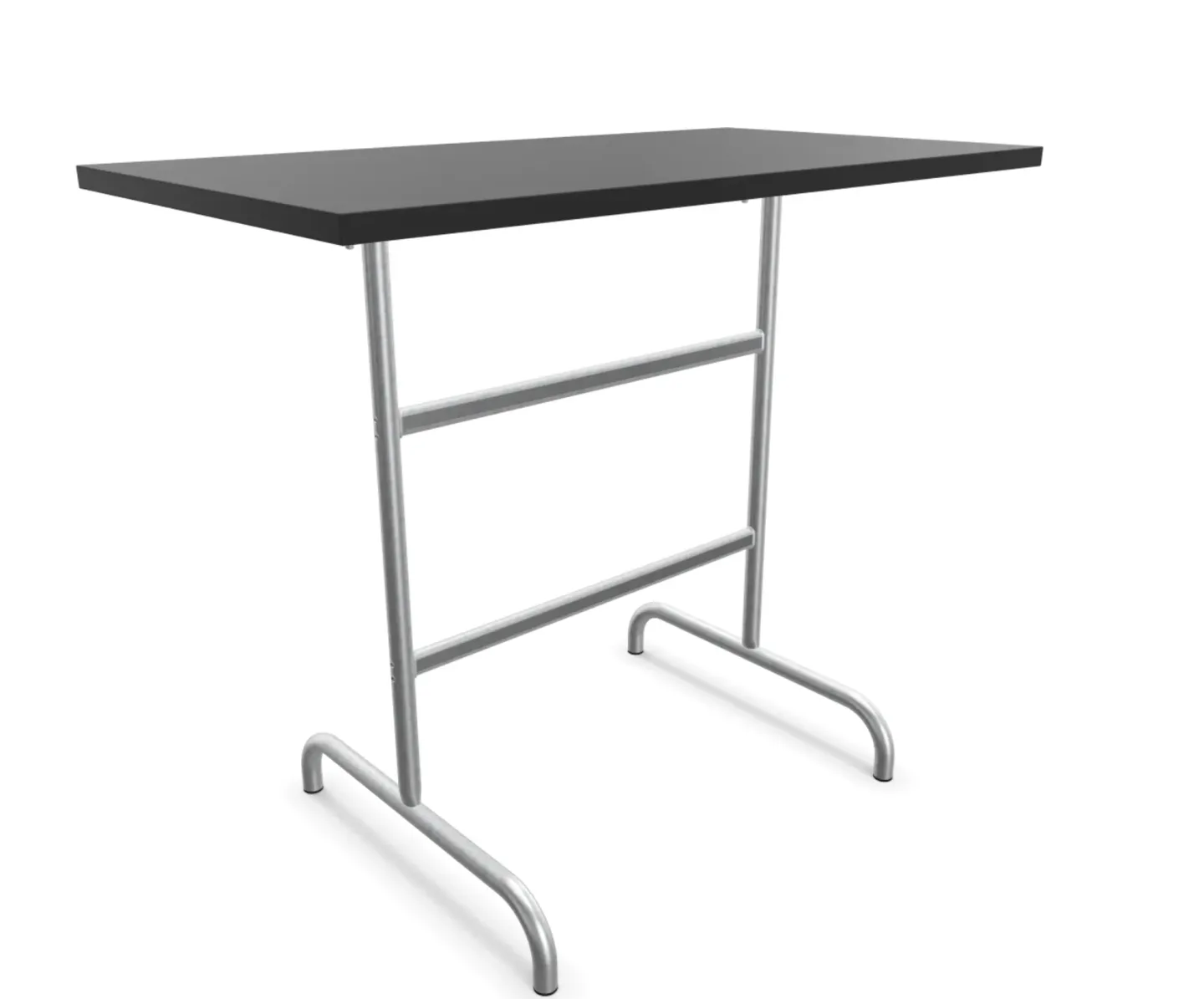 Schaffner Metall-Stehtisch Säntis Feuerverzinkt Grau | Schubiger Möbel