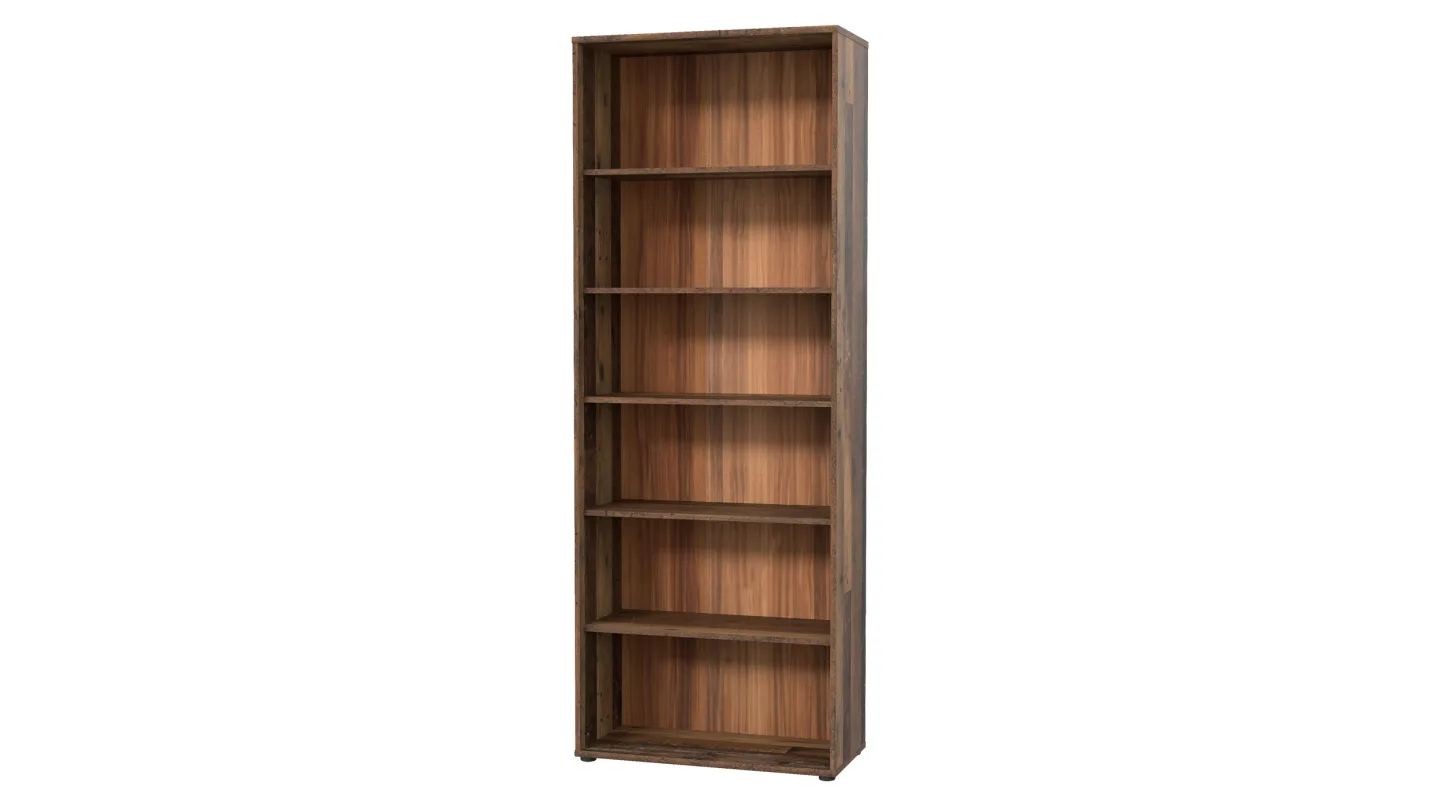 Bücherregal Büroregal Old Wood 198 x 74 cm - TEMPRA