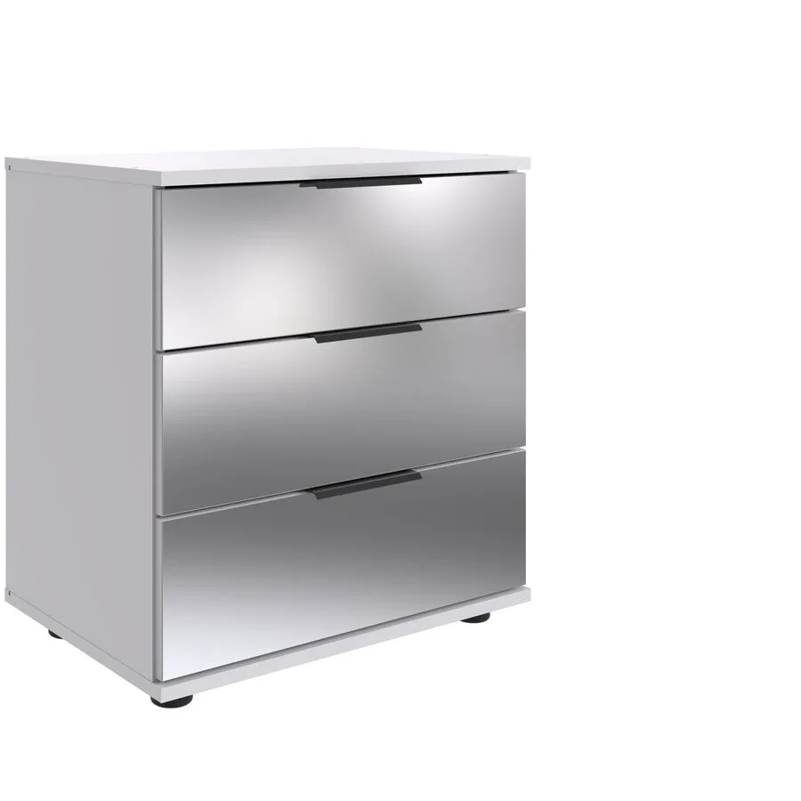 Nachttisch Metac Weiss Holzwerkstoff 52 cm