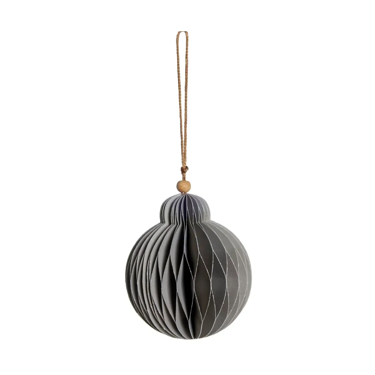 Lene Bjerre Paline dekorationshänge Ø10 cm Light grey-silver