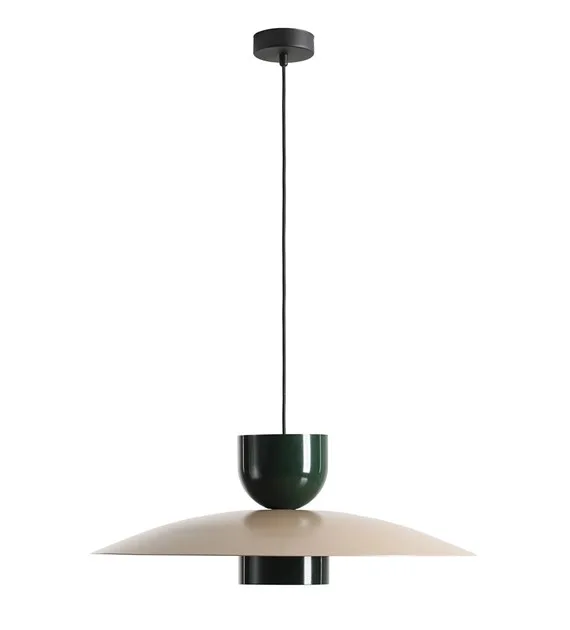 Artera - Nutta Ø65 - Taklampa - Beige/mörkgrön