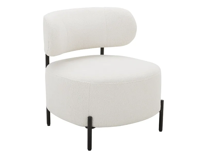 Sessel ADI Stoff weiss