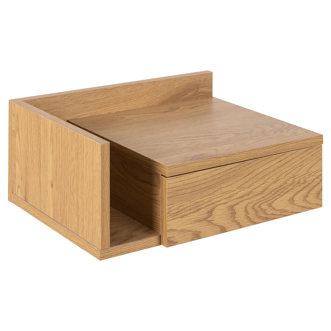 Ashlan Nachttisch 1 Schublade 1 Regal Natur.