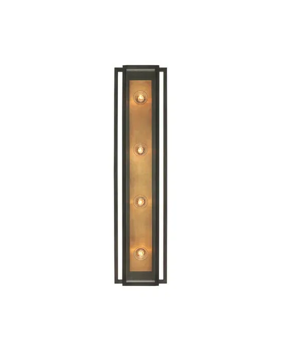 Halle 30" Vanity Light Bronze/Antique Brass