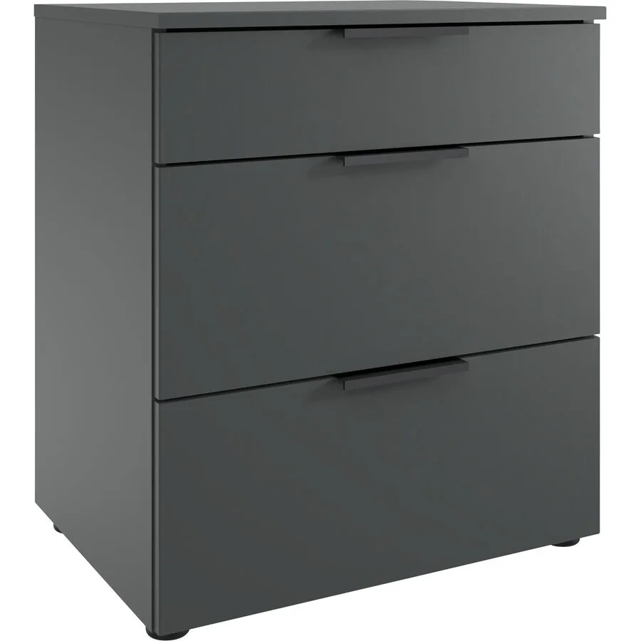 Kommode Sanko graphit Holzwerkstoff B 54 H 61 cm