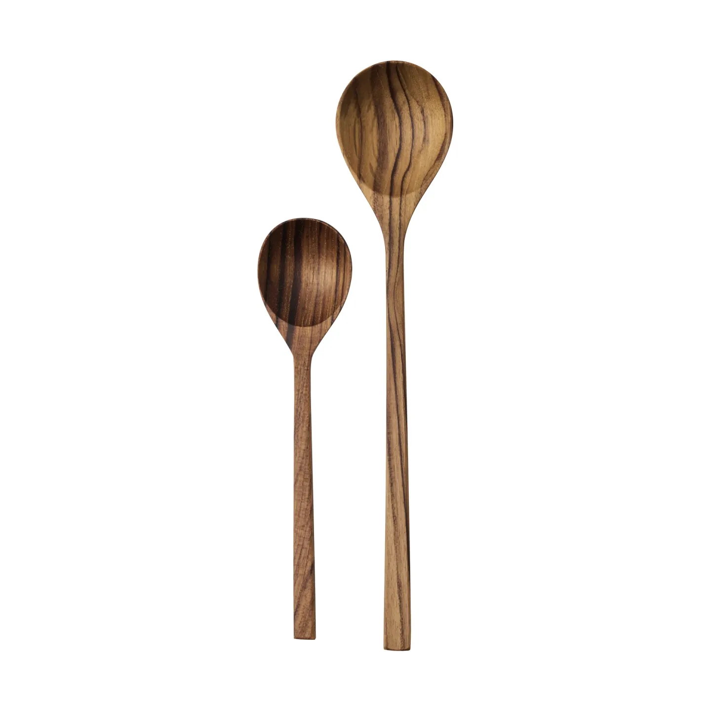 Tell Me More Teak Servierlöffel 2-teilig Braun