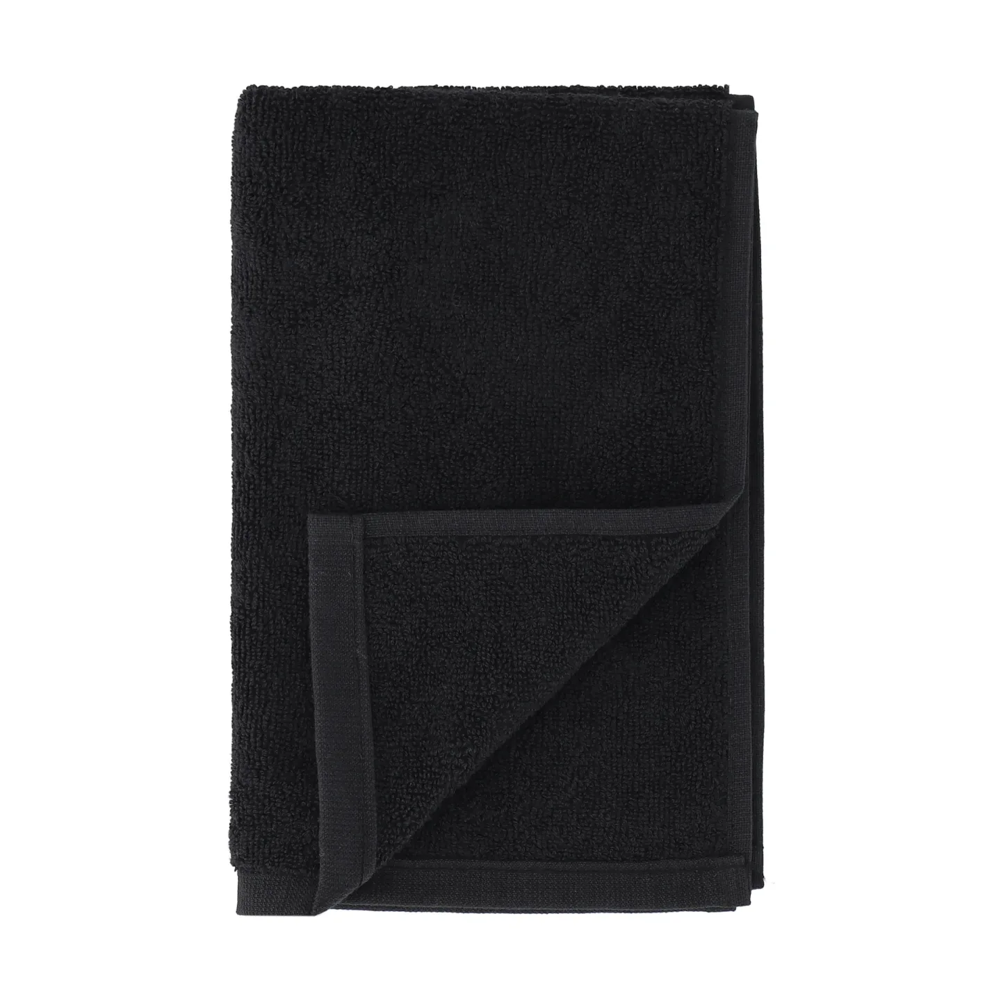 Scandi Living Drift Handtuch 30x50 cm Schwarz