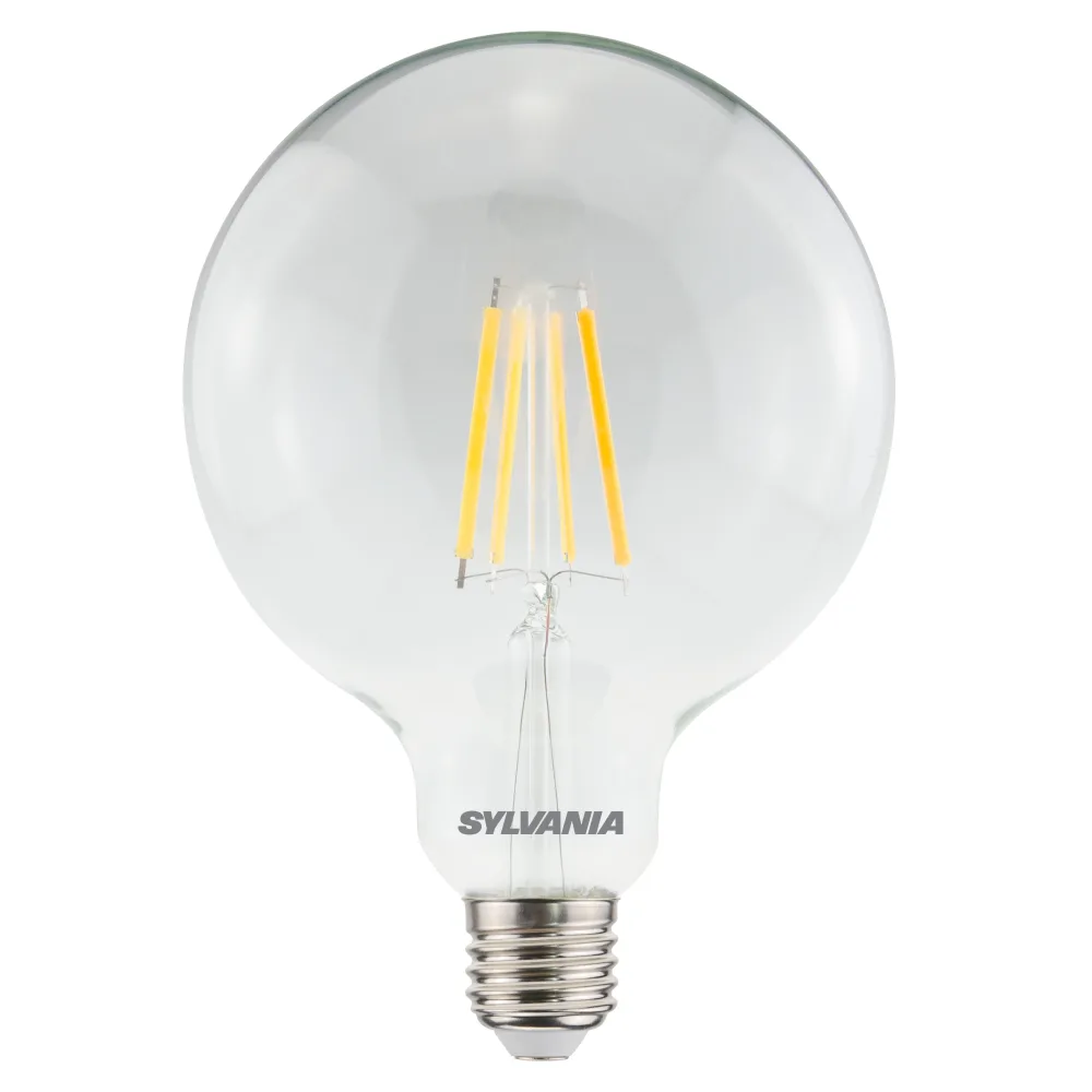 Globlampa ToLEDo Retro G120 Klar 1055lm 827 E27