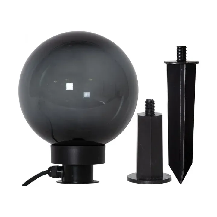 Star Trading Orby Außendekoration 24 cm Schwarz