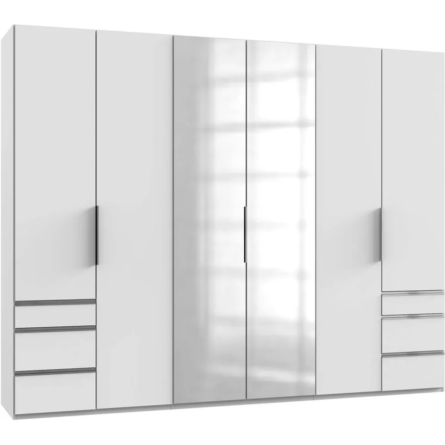 Kleiderschrank Sanko Dekor weiss Holzwerkstoff B 300 cm