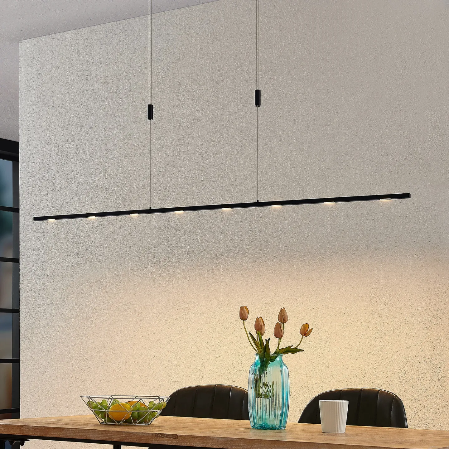 Stakato 8 LED Taklampa L180 Black - Lucande - Vardagsrum - Modern - Aluminium - Med flera ljuskällor