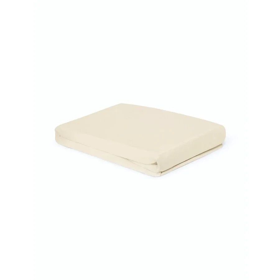 Living Home Fixleintuch Albany sand Baumwolle 100 x 200 cm