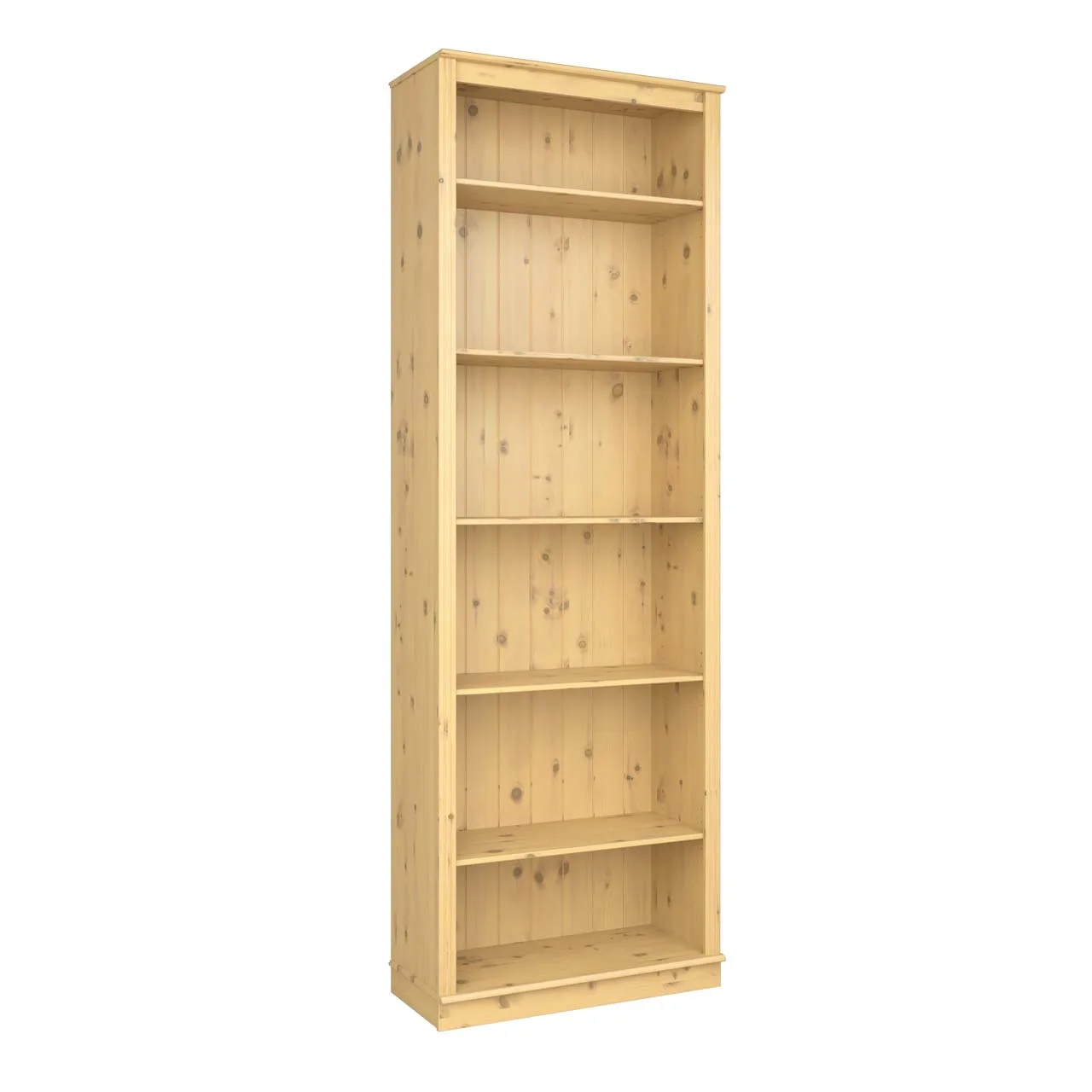 Buple Regal , Bücherregal 5 Ablagen gebeitzt gewachst.