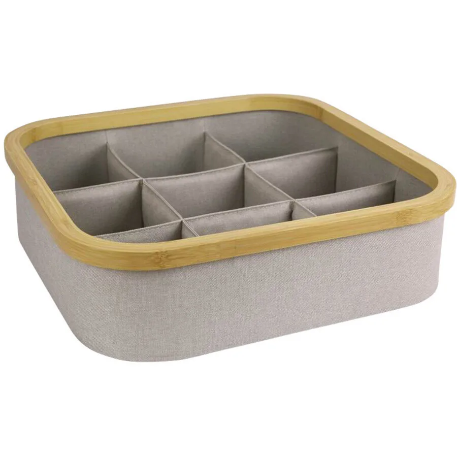Korb Mona offwhite H 9.5 cm - Material: Polyester