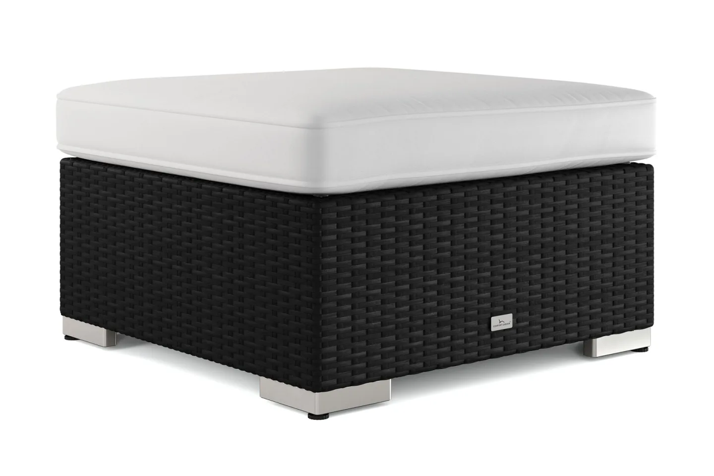Bahamas Divanmodul - Loungebord utomhus 75x75 cm till soffor - Svart