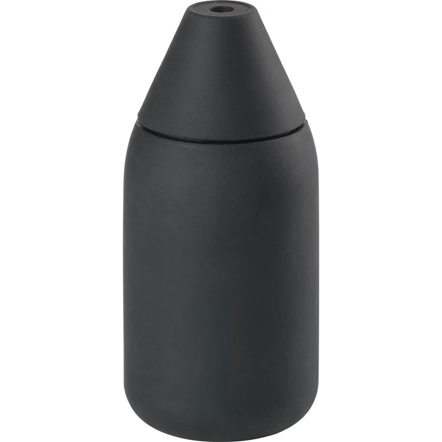 Seifenspender Zone Denmark schwarz Silikon H 15 B 7 cm 300 ml