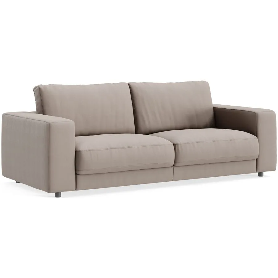 Sofa Ava Bezug: 100% Polyester sand B 230 T 107 cm - Möbel Konfigurator: Traummöbel individuell zusammenstellen