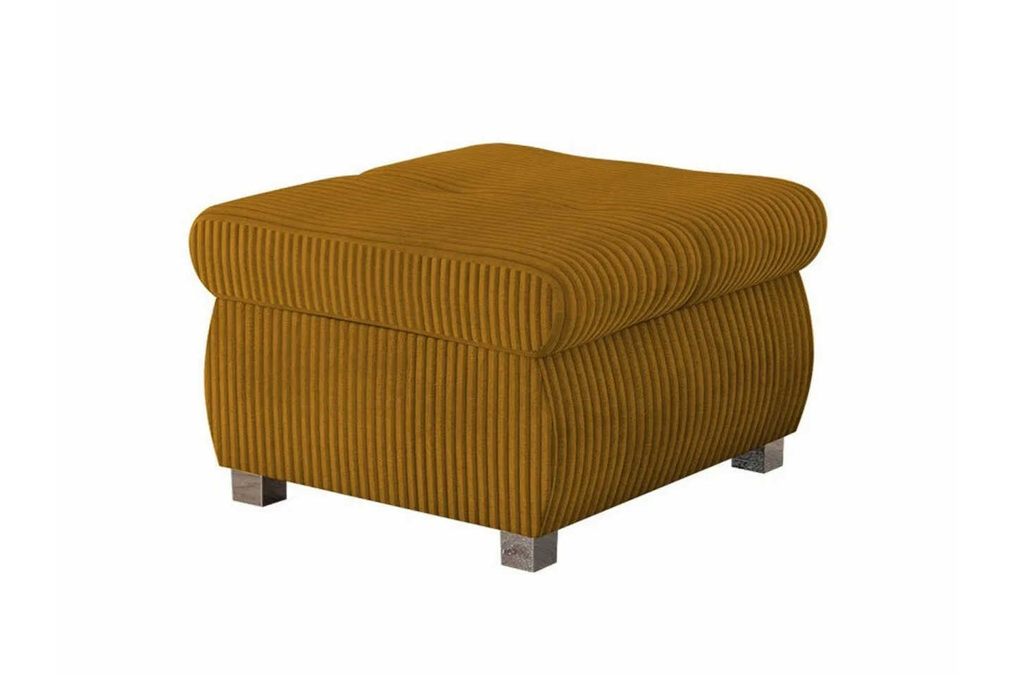 Cerys Fotpall 60 cm - Gul