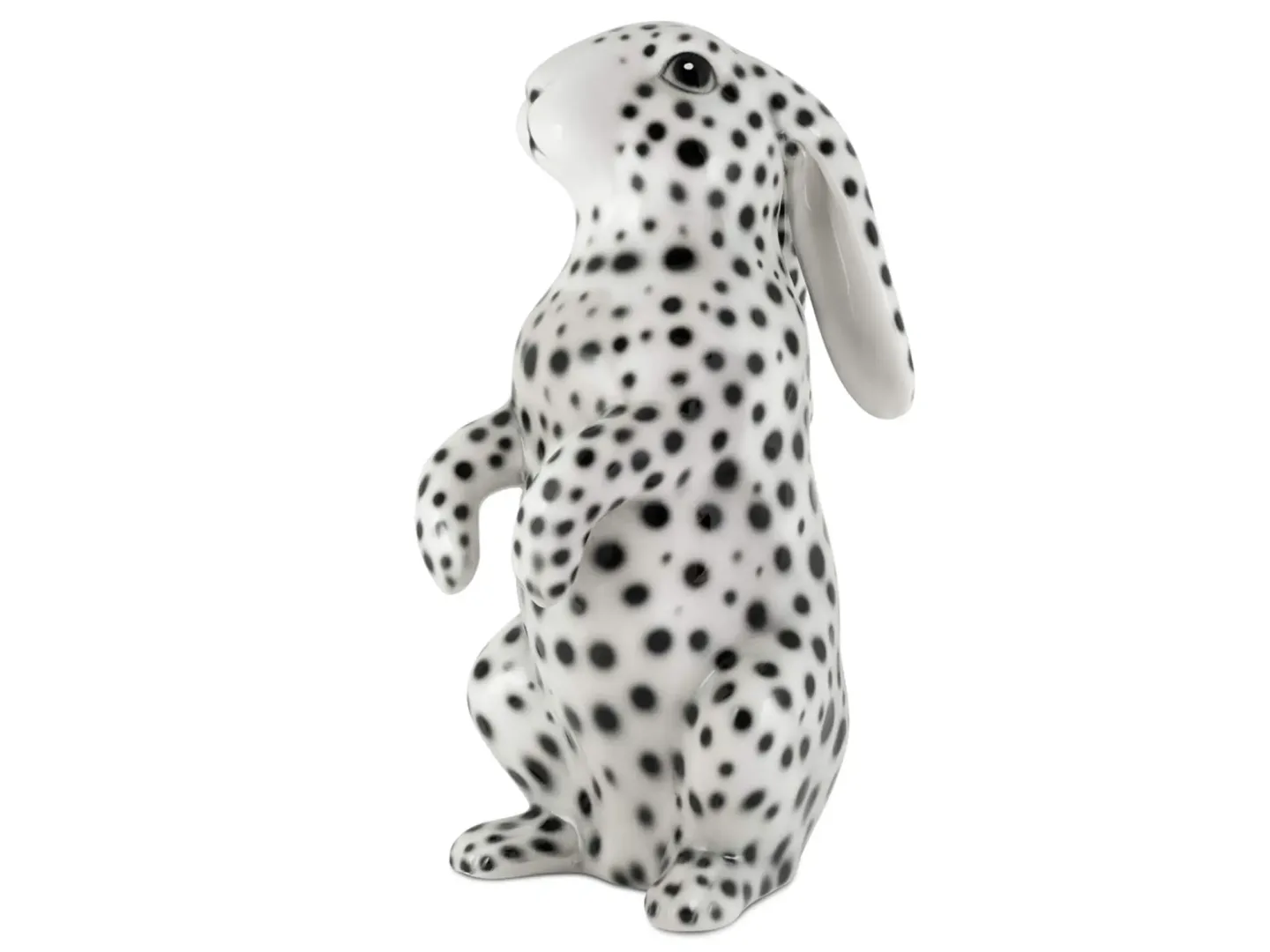 Abhika Figur Hase Ohren Hängend Getupft H: 37 cm | Schubiger Möbel