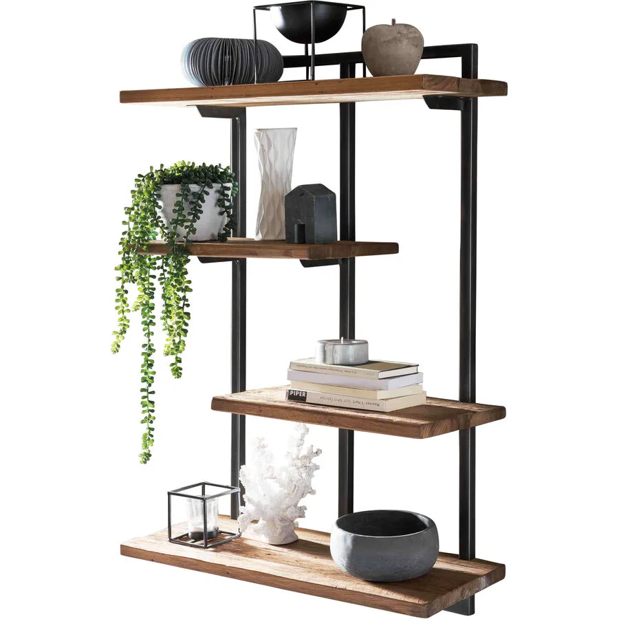 Wandregal Rimon natur Holz B 70 T 25 cm